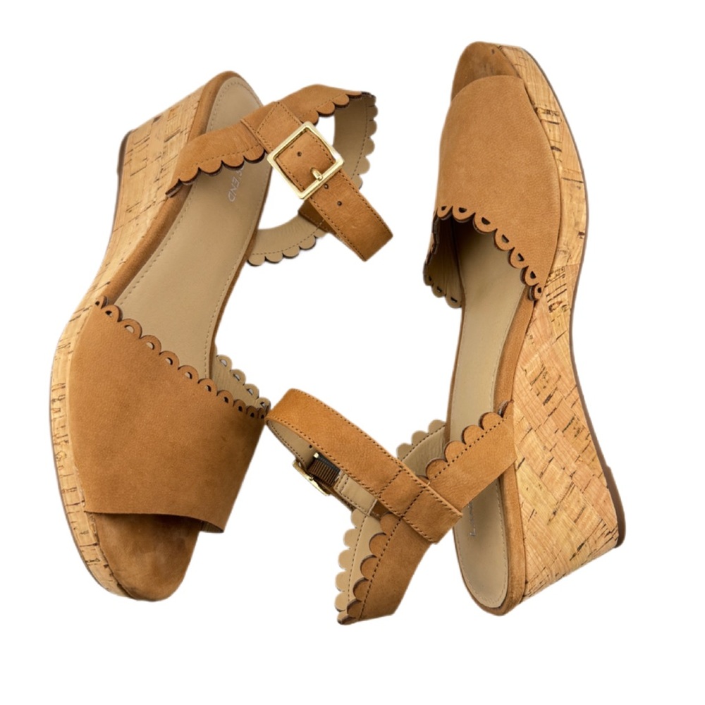 Lands’ End Wedge Sandals - Picture 2 of 7